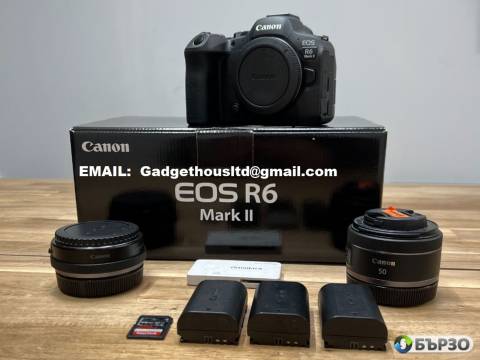 Canon EOS R6 Mark II, Canon EOS R3, Canon EOS...