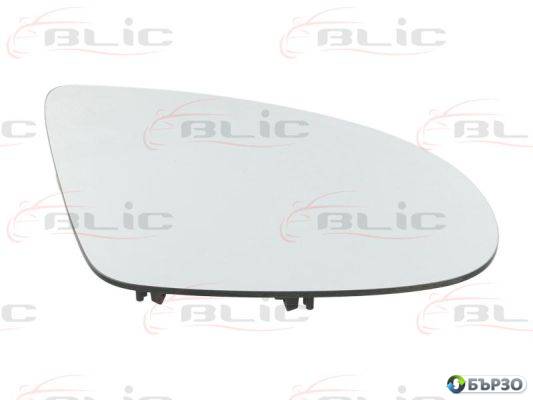stuklo za stranichno ogledalo za Audi A2 (8Z0) BLIC 6102-02-1232791P