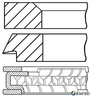 segmenti za BMW 5 Touring E34 GOETZE 08-704200-00