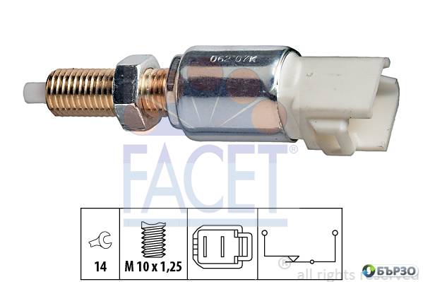 stop mashinka za Honda Odyssey (RA) 1994 FACET 7.1062