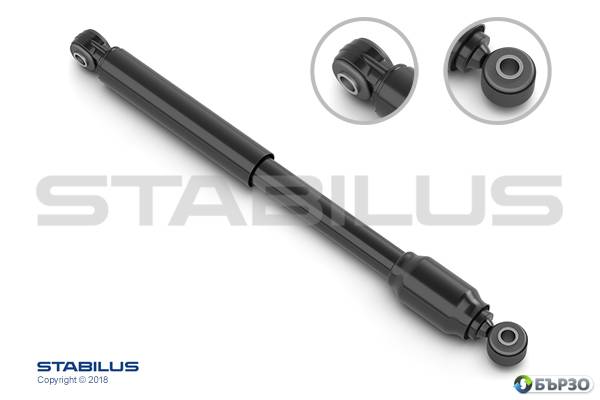 demper (uspokoitel), kormilno upravlenie za Mercedes S-class Coupe (c126) STABILUS 363952