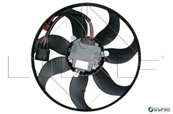 ohladitelna perka za VW Caddy 4 Box (SAA, SAH) NRF 47389