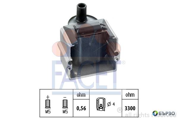 bobina za Seat Toledo (1L) FACET 9.6059
