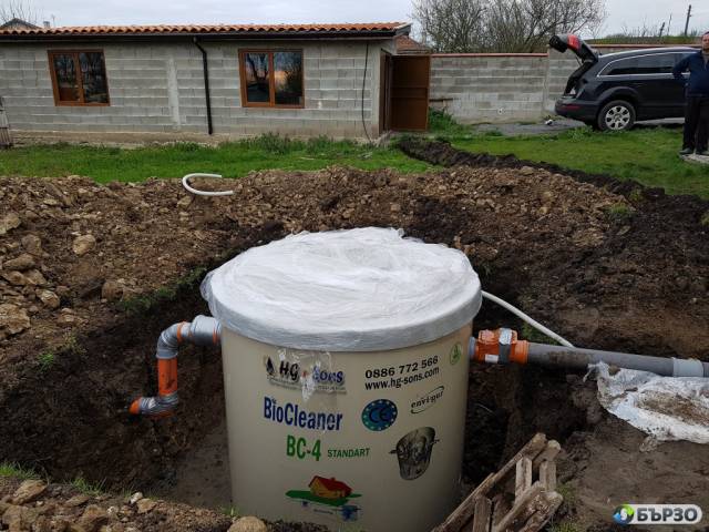 Пречиствателна станция Envi pur -аеробна технология BioCleaner®