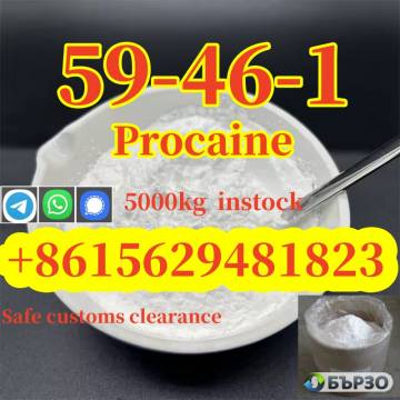 High quality cas 59-46-1 procaine base powder...