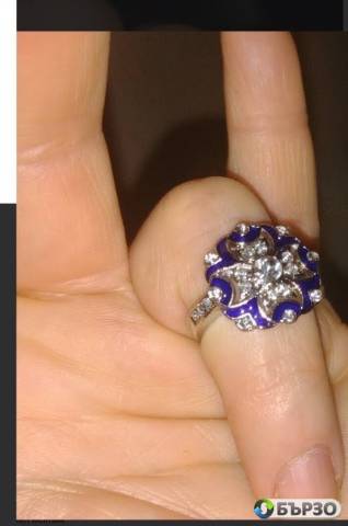 Пръстен Арт-Деко нов