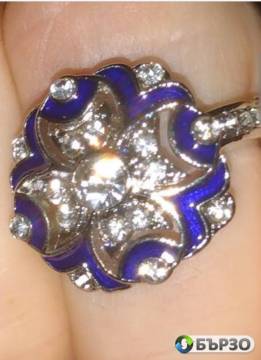 Пръстен Арт-Деко нов