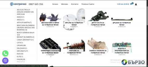 Elektri4ko Резервни части за...