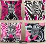Комплект калъфки Зебри Фухсия