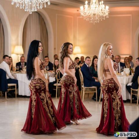 Ориенталски танци за сватба, рожден ден и фирмено парти – професионално ориенталско шоу в цяла България