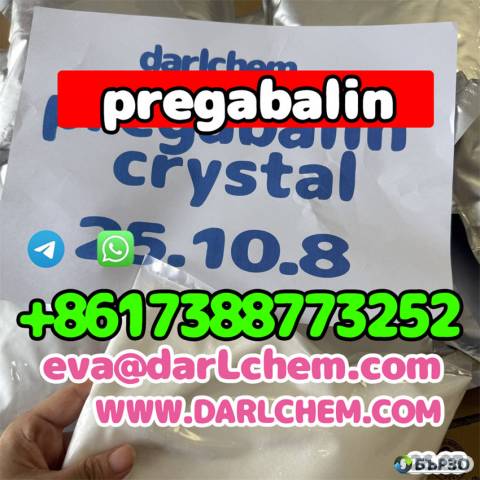 Fast Delivery Tieneptine Sulphate 99% pregabalin crystals powder 148553-50-8