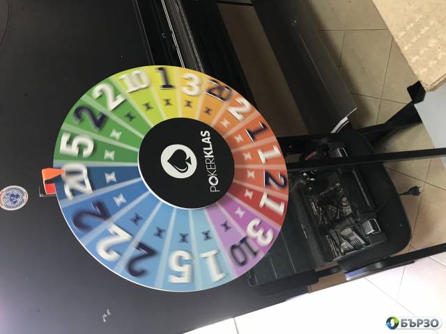 Интериорна реклама, Фототапети, Стелажи и Колело на късмета София