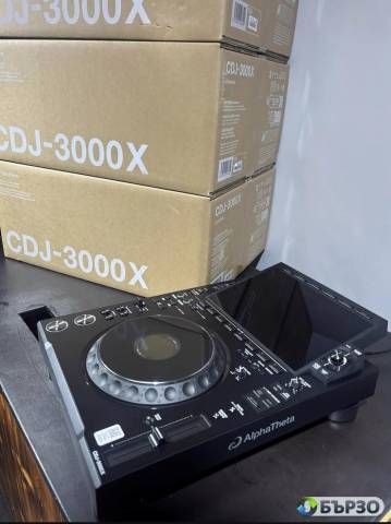 AlphaTheta XDJ-AZ, AlphaTheta OMNIS-DUO, Pioneer OPUS-QUAD, Pioneer XDJ-RX3, Pioneer XDJ-XZ, Pioneer DDJ-FLX10, AlphaTheta CDJ-3000X, Pioneer CDJ-3000