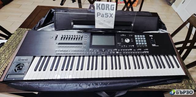 Korg Pa5X, Korg Pa4X, Korg Pa4X MG2, Korg NAUTILUS, Korg Pa1000 MG, Yamaha Genos2, Yamaha PSR-SX920