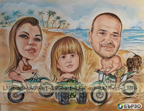 Risuvam ruchno KARIKATURI...