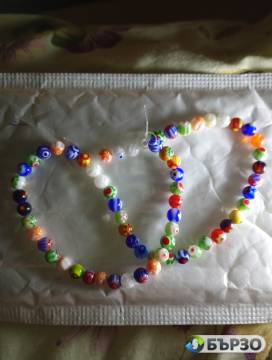 66 броя уникални мъниста 6 мм