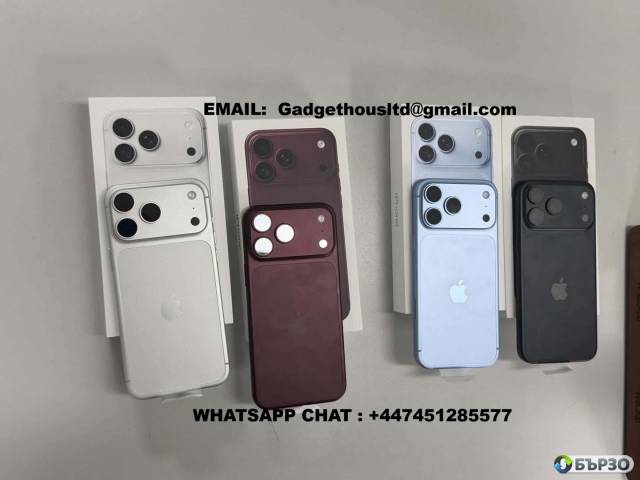 Оригинална, Нова Apple iPhone 18 Pro Max, iPhone 18 Pro, Apple iPhone Duo , iPhone 17 Pro Max, iPhone 17 Pro, iPhone 17, iPhone Air