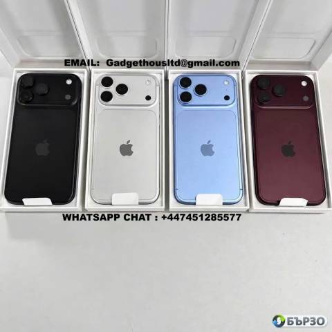 Оригинална, Нова Apple iPhone 18 Pro Max, iPhone 18 Pro, Apple iPhone Duo , iPhone 17 Pro Max, iPhone 17 Pro, iPhone 17, iPhone Air