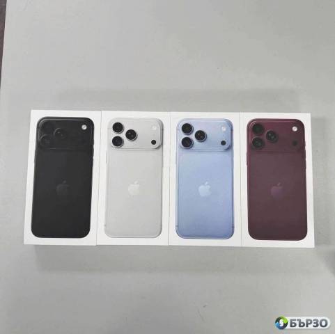 Оригинална, Нова Apple iPhone 18 Pro Max, iPhone 18 Pro, Apple iPhone Duo , iPhone 17 Pro Max, iPhone 17 Pro, iPhone 17, iPhone Air